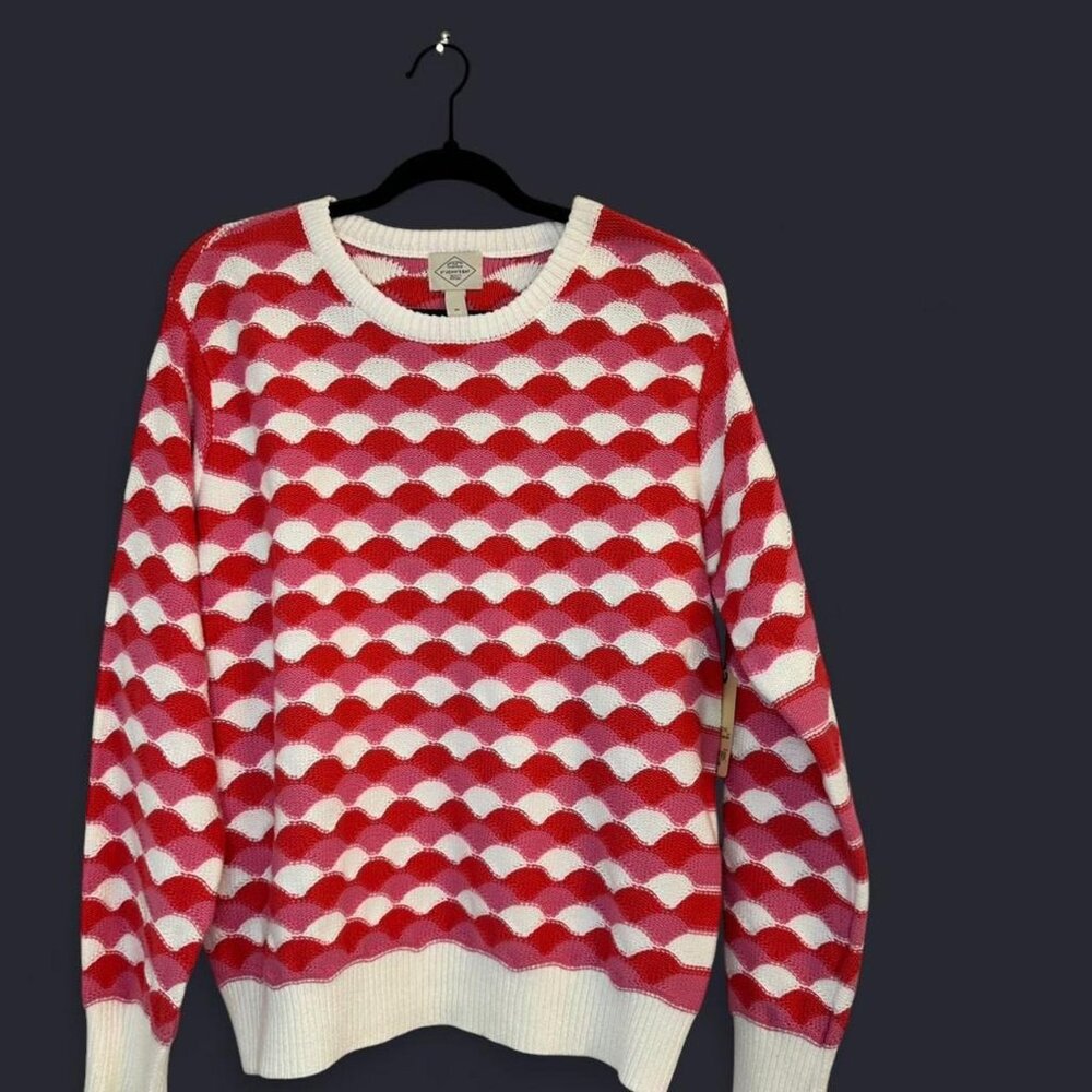 Women's Scalloped Sweater